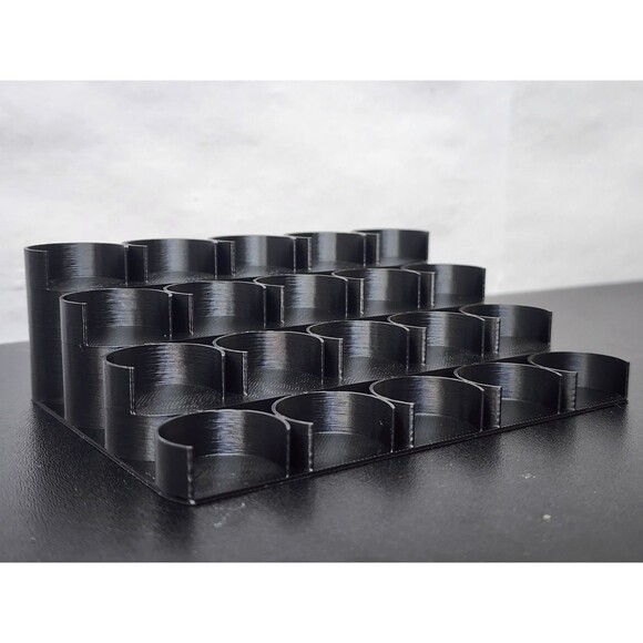 Warhammer Paint Rack 5x4 – 3D Printed Citadel Pot Holder with Imperial Aquila - Picture 4 of 14